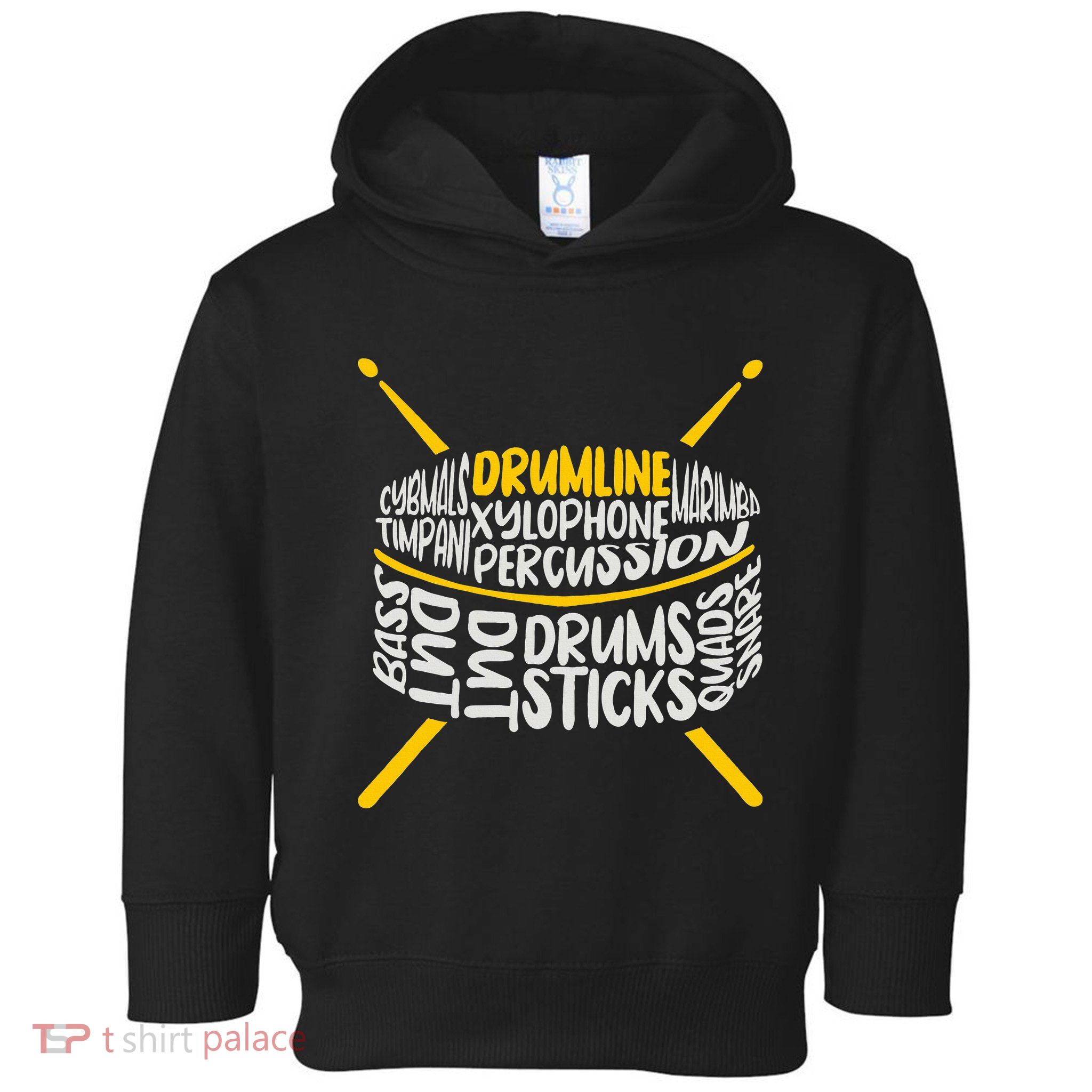 Drumline Marching Band School Band Toddler Hoodie