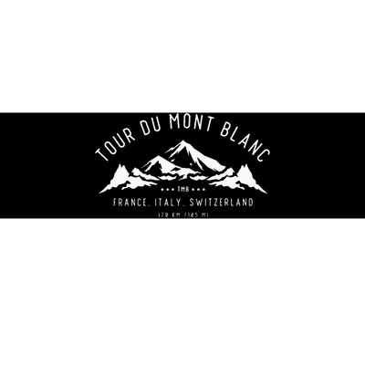 Du Mont Blanc Bumper Sticker