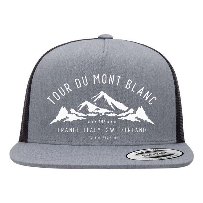 Du Mont Blanc Flat Bill Trucker Hat