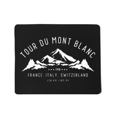 Du Mont Blanc Mousepad