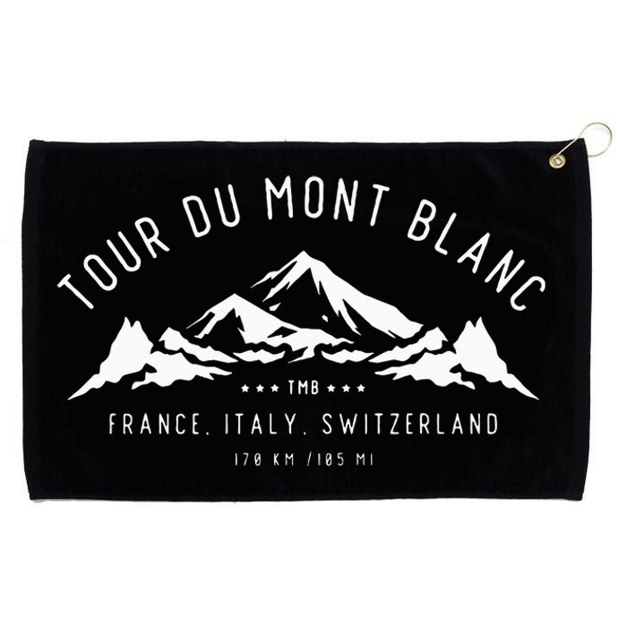 Du Mont Blanc Grommeted Golf Towel