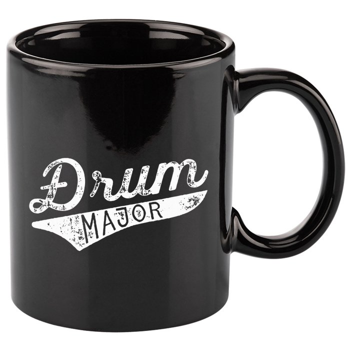 Drum Major Band 11oz C Handle Ceramic Mug
