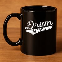 Drum Major Band 11oz C Handle Ceramic Mug