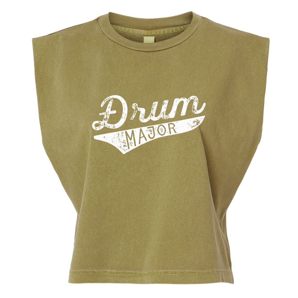 Drum Major Band Garment-Dyed Women's Muscle Tee