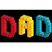 Dad Master Builder Building Bricks Blocks Family Set Parents Bumper Sticker