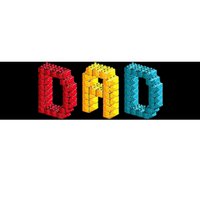 Dad Master Builder Building Bricks Blocks Family Set Parents Bumper Sticker