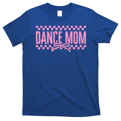  Dance Mom Coquette Bow Checkered  T-Shirt