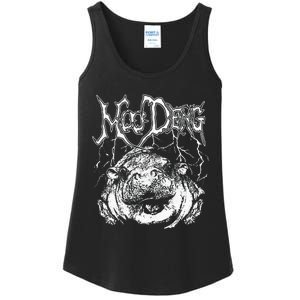 Death Metal Cute Baby Hippo Moo Deng Hippopotamus Ladies Essential Tank