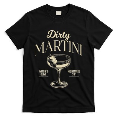 Dirty Martini Costume Funny Cute Cocktail Halloween Party T-Shirt