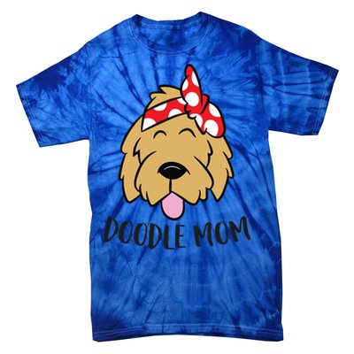 Doodle Mom Cute Goldendoodle Mom Doodle Mama Great Gift Tie-Dye T-Shirt