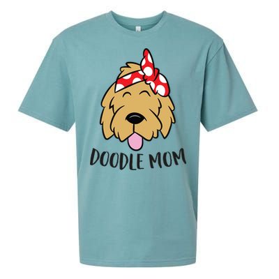 Doodle Mom Cute Goldendoodle Mom Doodle Mama Great Gift Sueded Cloud Jersey T-Shirt