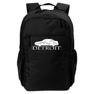 Detroit Motor City Skyline Car Daily Commute Backpack