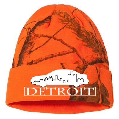 Detroit Motor City Skyline Car Kati Licensed 12" Camo Beanie