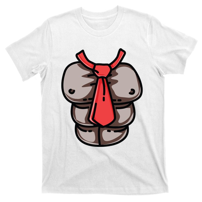 Donkey Monkey Chest Red Tie Game Cosplay Halloween Costume T-Shirt