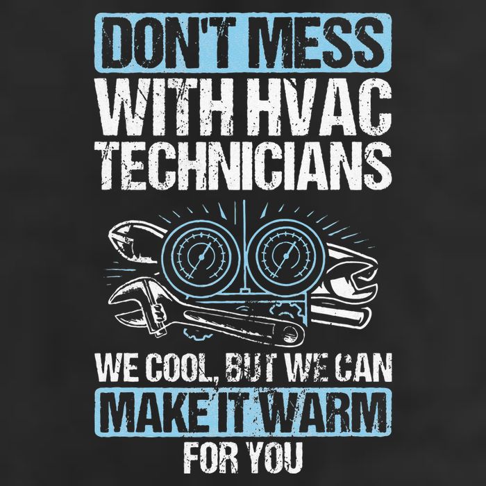 Dont Mess Cool Warm Repairman HVAC Tech Technician HVAC 11oz C Handle Ceramic Mug