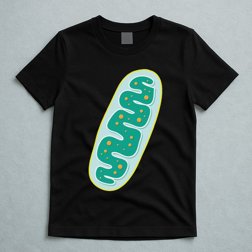 Diy Mitochondria Costume Funny Biology Teacher T-Shirt