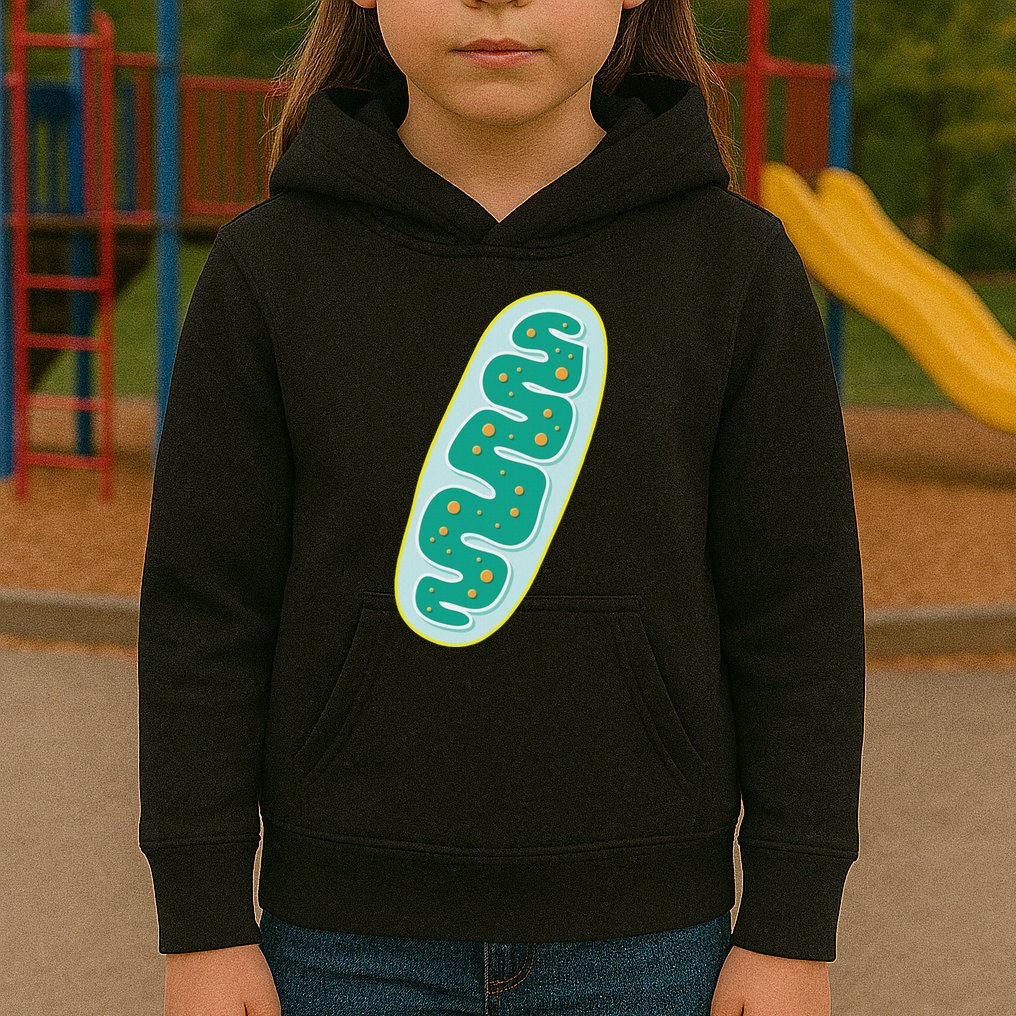 Diy Mitochondria Costume Funny Biology Teacher Kids Hoodie