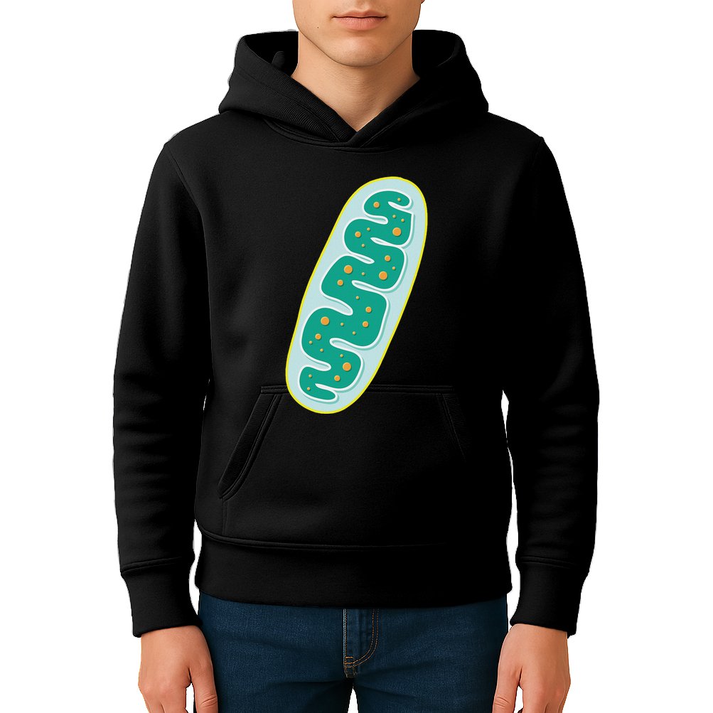 Diy Mitochondria Costume Funny Biology Teacher Kids Hoodie