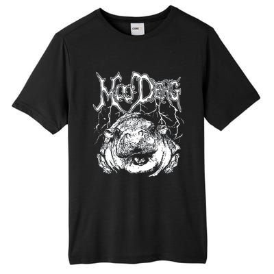 Death Metal Cute Baby Hippo Moo Deng Hippopotamus Tall Fusion ChromaSoft Performance T-Shirt