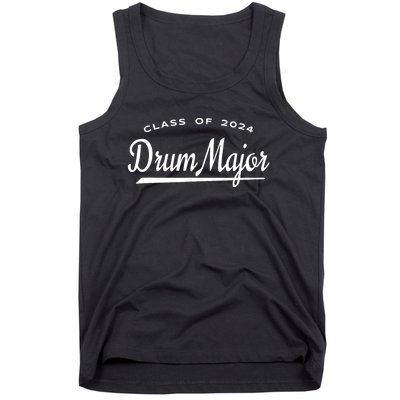 Drum Major Class Of 2024 Marching Band Family Tank Top