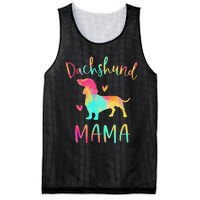 Dachshund Mama Colorful Doxie Gifts Dog Mom Mesh Reversible Basketball Jersey Tank