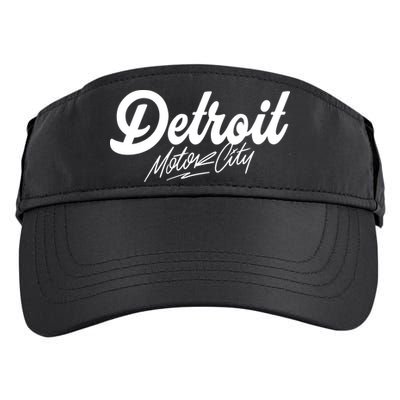 Detroit Motor City Adult Drive Performance Visor