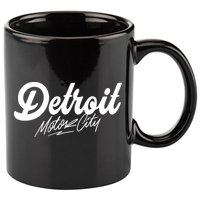 Detroit Motor City 11oz C Handle Ceramic Mug