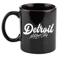 Detroit Motor City 11oz C Handle Ceramic Mug