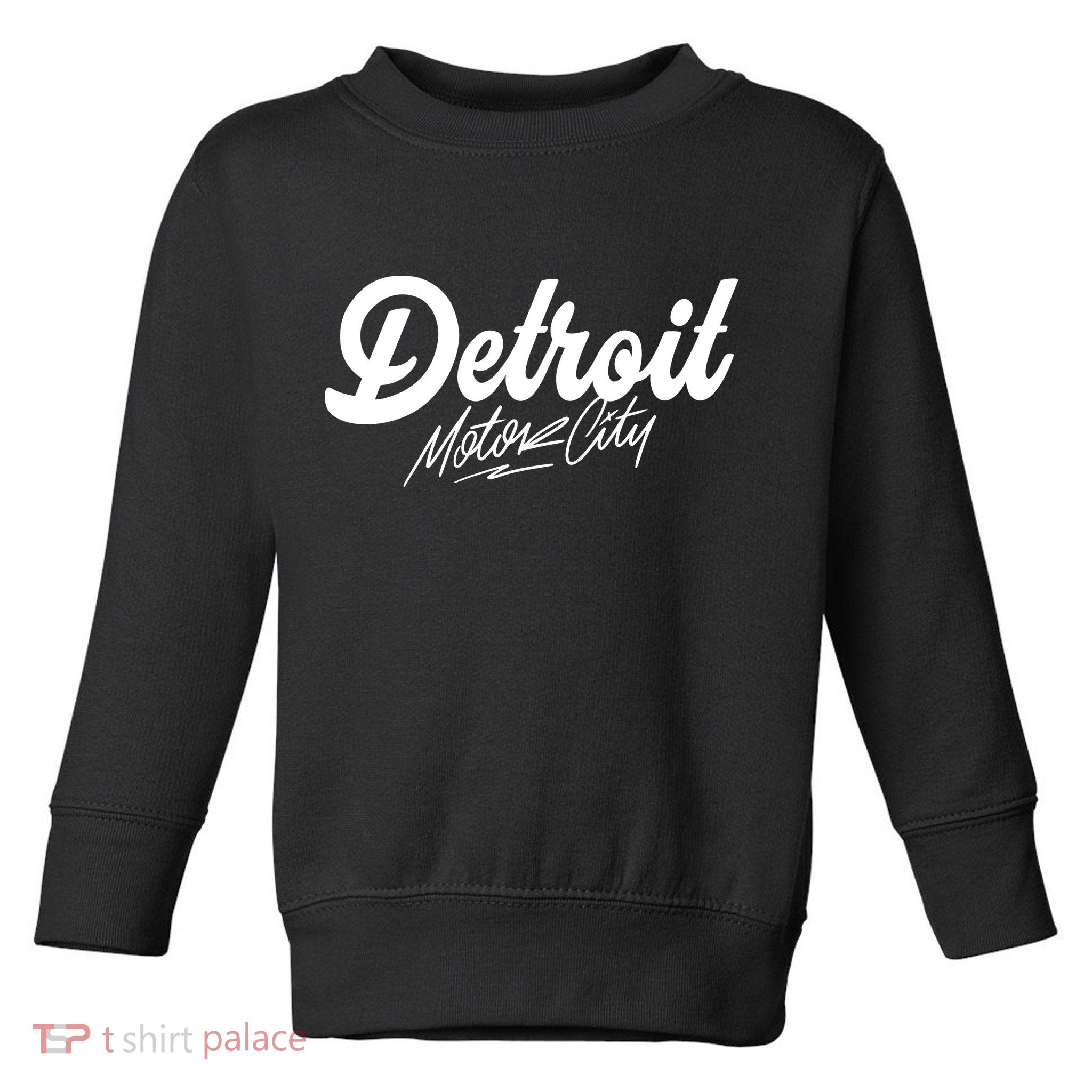 Detroit Motor City Toddler Sweatshirt