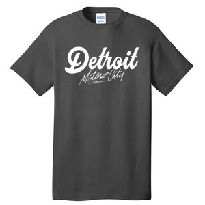 Detroit Motor City Tall T-Shirt