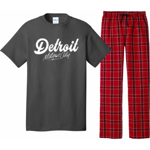 Detroit Motor City Pajama Set