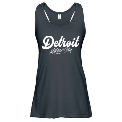 Detroit Motor City Ladies Essential Flowy Tank