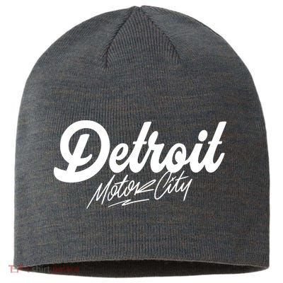Detroit Motor City Sustainable Beanie