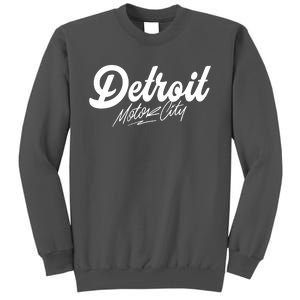 Detroit Motor City Tall Sweatshirt