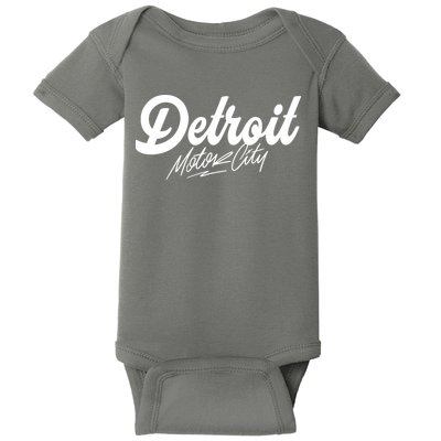 Detroit Motor City Baby Bodysuit