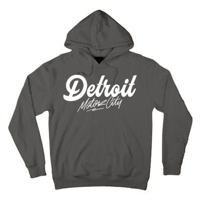Detroit Motor City Tall Hoodie