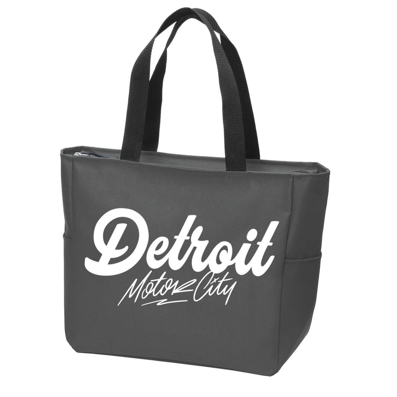Detroit Motor City Zip Tote Bag