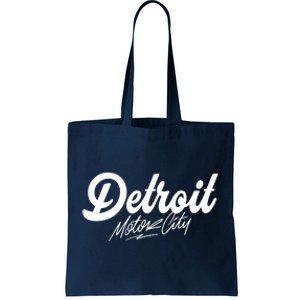 Detroit Motor City Tote Bag