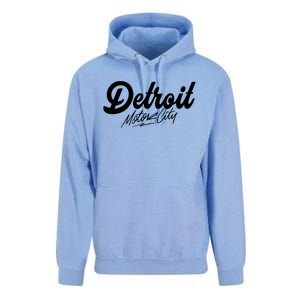 Detroit Motor City Unisex Surf Hoodie