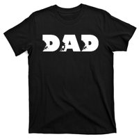 Dad Mountain Climbing FatherS Day Adventure T-Shirt