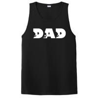 Dad Mountain Climbing FatherS Day Adventure PosiCharge Competitor Tank