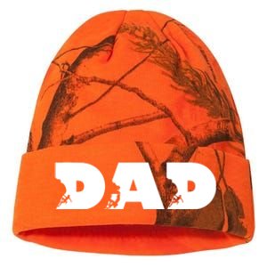 Dad Mountain Climbing FatherS Day Adventure Kati Licensed 12" Camo Beanie