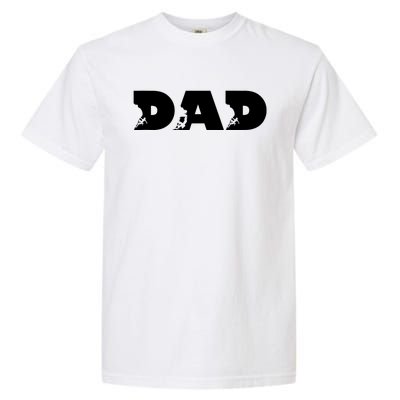 Dad Mountain Climbing FatherS Day Adventure Garment-Dyed Heavyweight T-Shirt