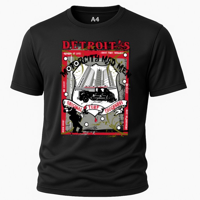 Detroits Motor City Mad Men Cooling Performance Crew T-Shirt