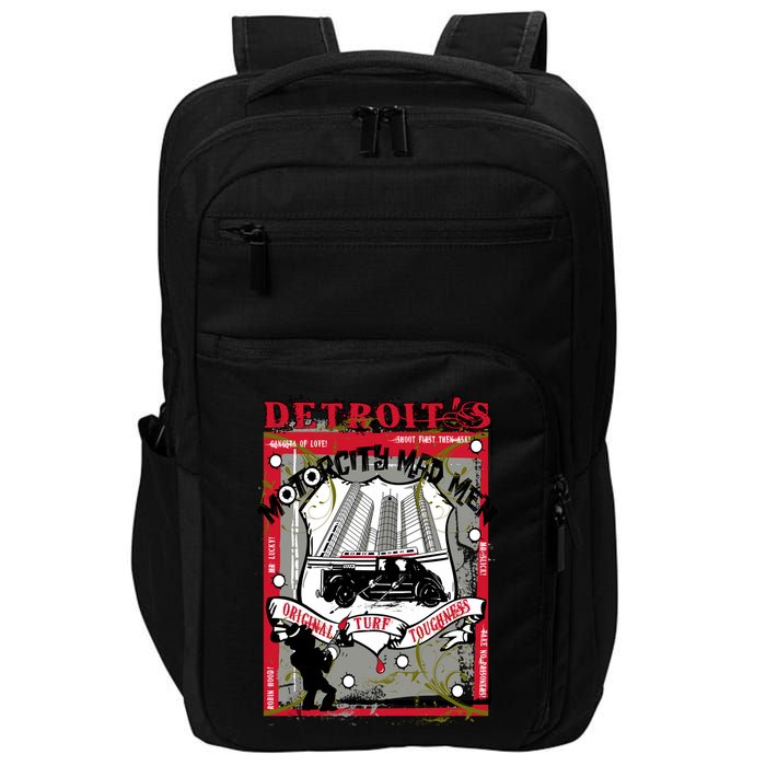 Detroits Motor City Mad Men Impact Tech Backpack