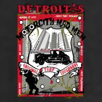 Detroits Motor City Mad Men Adult Drive Performance Visor