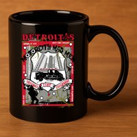 Detroits Motor City Mad Men 11oz C Handle Ceramic Mug
