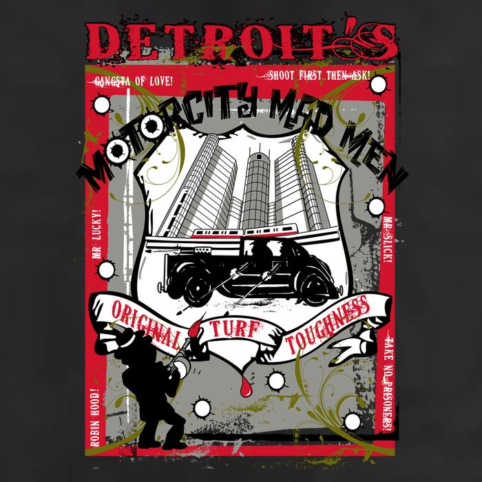 Detroits Motor City Mad Men 11oz C Handle Ceramic Mug