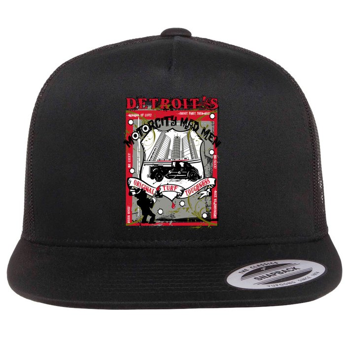 Detroits Motor City Mad Men Flatbill Hat