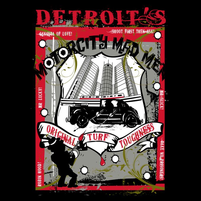 Detroits Motor City Mad Men Flatbill Hat